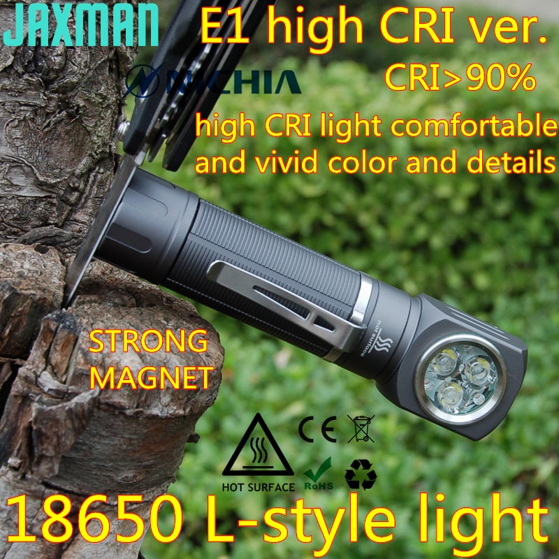 JAXMAN E1  CRI L Ÿ 18650 led   ..